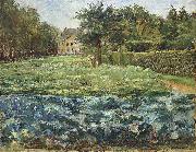 Max Liebermann Kohlfeld im Wannseegarten nach Westen oil painting artist